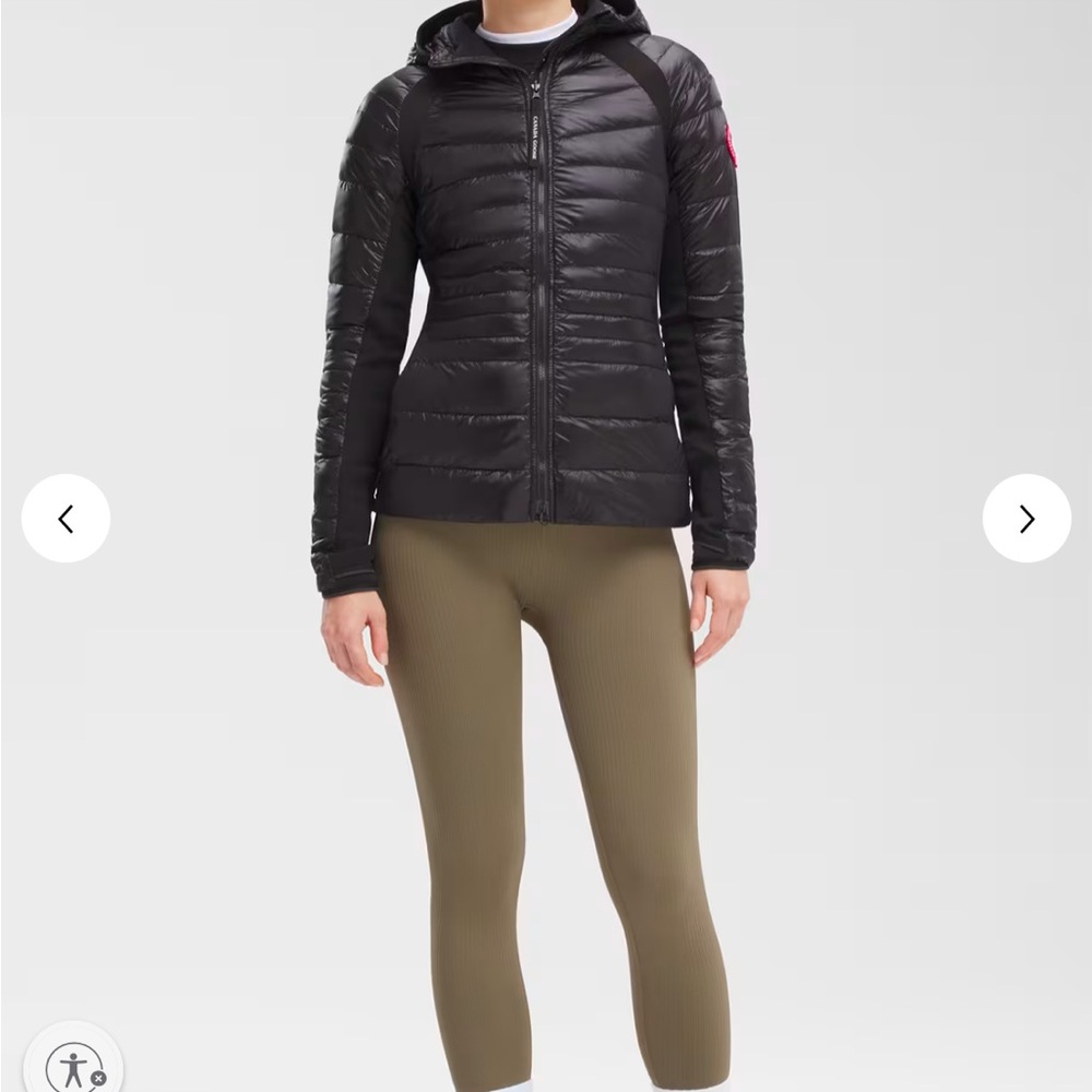 Women's Black Puffer Jacket Canada Goose